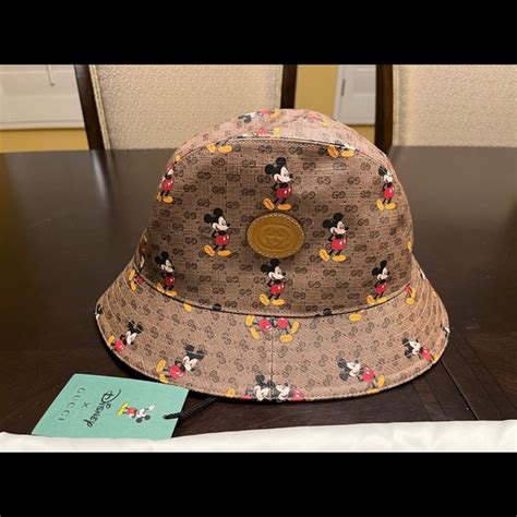 mickey mouse gucci bucket hat|mickey mouse wearing gucci.